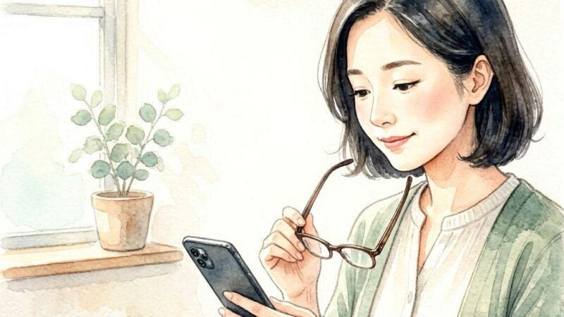 スマホ老眼と加齢黄斑変性は違う！40代からの目のケア 